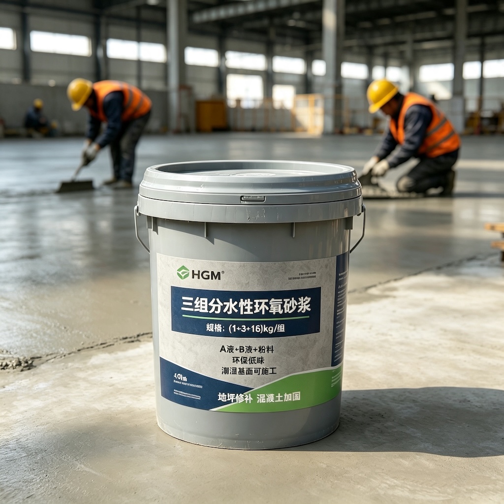 荔城三组份水性环氧砂浆